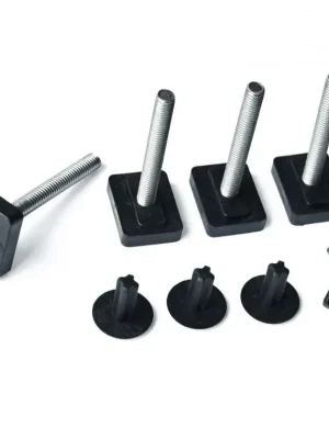 T-šrouby sada 4ks G3 - pro drážky 20mm / šrouby M6 x 55mm / ocelové s plastovou hlavou Bezpečná Platba