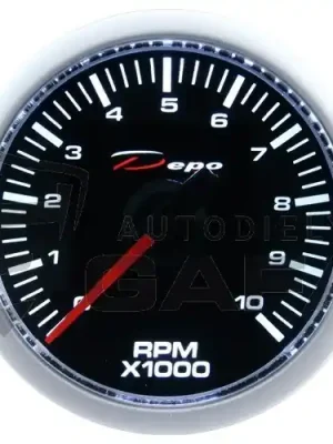 Omezená Nabídka Přídavný budík DEPO CSM 52mm Tachometr
