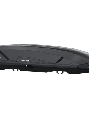 Aktuální Střešní box Hakr Eternal 500 Black Glossy - objem 500l / oboustranné otevírání / lesklý černý