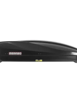 Doprava Zdarma Střešní box Menabo Starla 500 Duo Black - objem 500l / oboustranné otevírání / lesklý černý