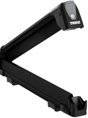 Ověřený Střešní nosič lyží a snowboardů Thule SnowPack M Black - na 4 páry lyží / 2 snowboardy / aluminium / uzamykací
