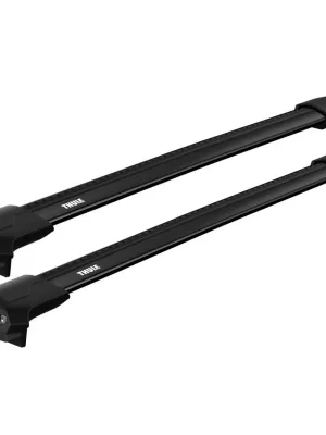 Tyče na střešní nosič Thule WingBar Edge L/XL - aluminium / sada 2ks / aerodynamické křídlo / černé Nízká Cena