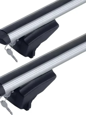 Příčníky na integrované podélníky M-Way M-Profile 120cm - aluminium / uzamykatelné Poslední Šance