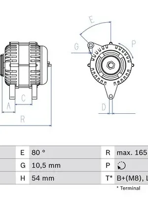 Generátor BOSCH 0986081400 Kup Teď