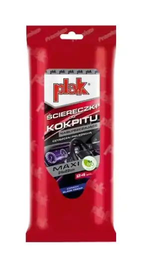 ATAS Utěrky na palubní desku lesklé MAXI BLACK TREND Cenově Výhodný