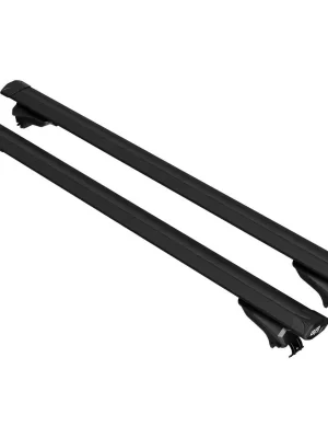 Příčníky na integrované podélníky GP Balance 130cm - aluminium / uzamykatelné / aero křídlo / černé / rozšiřující sada Ihned K Objednání