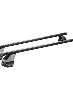 Novinka Střešní nosič / příčníky Menabo Omega - Renault Clio III Collection (2012-2014) 5-dv - rovná střecha / pozinková ocel / zamykací