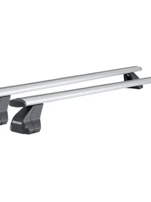 Střešní nosič / příčníky Menabo Omega Plus - Ford Fiesta IV (1996-2002) 5-dv - rovná střecha / aluminium / zamykací / aero Cenová Bomba