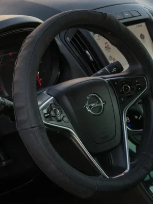 Kup Teď 4CARS HANDLING VOLANT 37-39CM pravá kůže černá s rukojetí