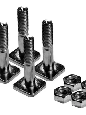 Super Cena T-šrouby Menabo - sada 4x T-šroub M8 x 40mm / 4x matice / pro drážky 20mm Thule kompatibilní / ocelové