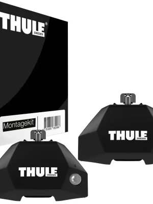 Značkový Patky tyčí střešního nosiče Thule Evo Fixpoint - sada 2ks / černé