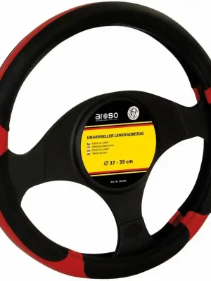 Potah volantu Mild 37-39cm - červený Sleva