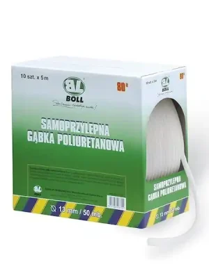 Boll 0040162 Samolepící polyuretanová houbička 13mm x 50m Sleva