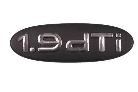 Cenový Hit Nápis přední lišty dveří - 1.9dTi - černý