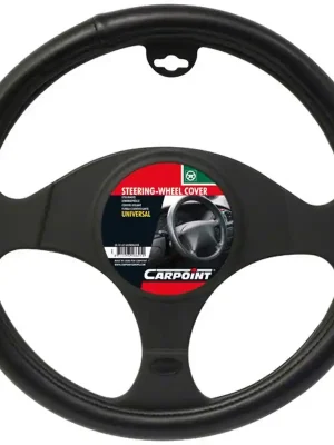 Časově Omezené Potah volantu 37-39cm - černý / imitace kůže