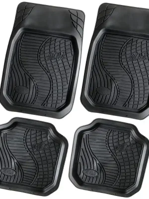 Akční Nabídka Autokoberce gumové 3D sada 4 díly - univerzální / černé