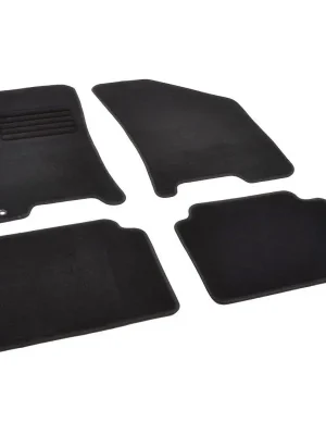 Akční Cena Autokoberce textilní přesné černé / černé obšití - Chevrolet Nubira (Typ J200) (Version EU) (2004-2010) 5-sedadel