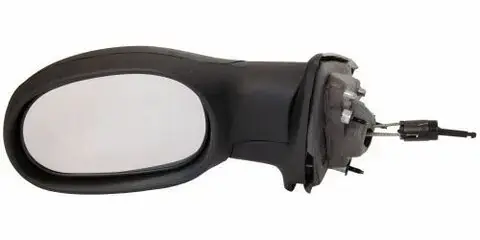 Levé zpětné zrcátko mechanicky ovládané lanky černé Odeslání Ihned