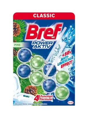 Bref WC CLASSIC power aktiv 2x50g Pine závěs Jen Po Omezenou Doba