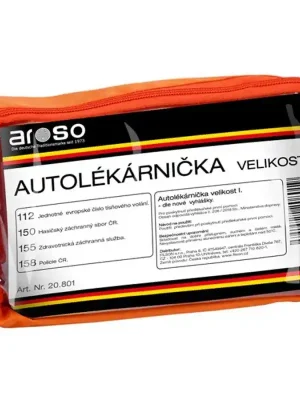 Super Cena Autolékárnička pro poskytnutí předlékařské první pomoci - textilní