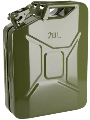 Novinka Kanystr na pohonné hmoty / benzín / naftu 20l / kovový - Army