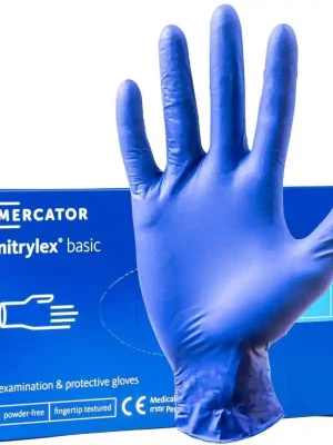 Cenový Hit Rukavice pracovní nitrilové Nitrylex Basic - sada 100ks / velikost XL