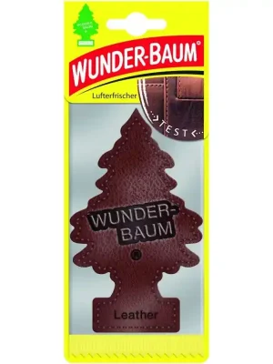 Speciální Cena Osvěžovač vzduchu / vůně / stromeček do auta - Wunder-Baum Leder / kůže