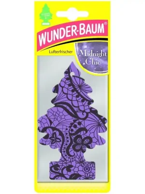 Časově Omezené Osvěžovač vzduchu / vůně / stromeček do auta - Wunder-Baum Midnight Chic