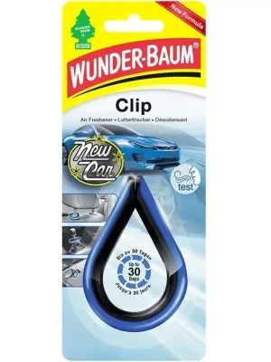 Osvěžovač vzduchu / vůně / stromeček do auta - Wunder-Baum Clip New Car Nejlepší Cena