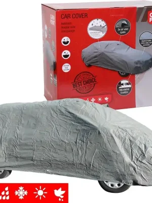 Rychlé Dodání Plachta na auto / autoplachta Ultimate Protection - MPV SUV velikost L / rozměry 478x188x152cm
