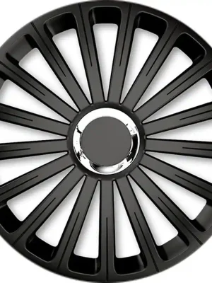 Dokud Zásoby Vydrží Ozdobné kryty kol / poklice 16 palců - Racing Pro Black - sada 4ks