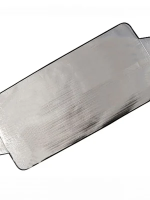 Clona sluneční / fólie proti námraze na čelní sklo 150x70cm - aluminium Výprodej