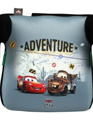 Jen Po Omezenou Doba Dětský podsedák Disney Cars / Auta - pro děti s výškou 126-150cm / norma i-Size ECE R129/03 / plast