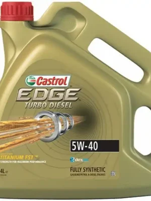 Syntetický motorový olej Castrol Edge Turbo Diesel Titanium FST 5W-40 4l Vrácení Zdarma