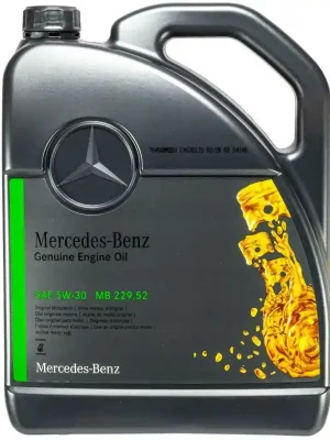 Vysoce Kvalitní Syntetický motorový olej originální Mercedes Benz 5W-30 229.52 5l