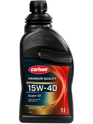 Minerální motorový olej Carlson Premium 15W-40 Super GX 1l Poslední Šance