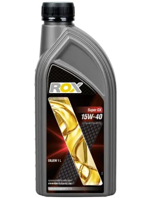 Minerální motorový olej Rox Super GX SAE 15W-40 1l Odeslání Ihned