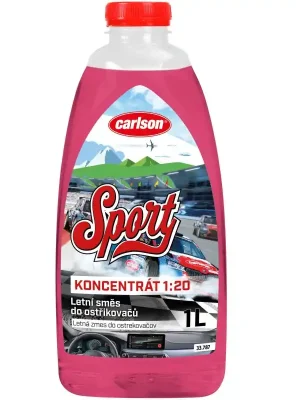 Letní směs do ostřikovačů Carlson Crazy Edition 1l / 20l - koncentrát 1:20 pro další ředění - parfém Sport Cenově Výhodný