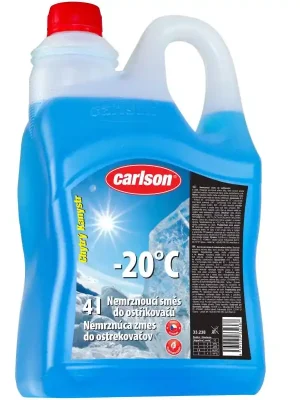 Zimní směs do ostřikovačů -20°C Carlson - v chytrém kanystru 4l Výprodej