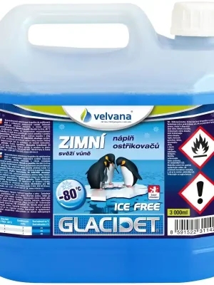 Omezená Nabídka Zimní směs do ostřikovačů Glacidet Ice Free -80°C - 3l