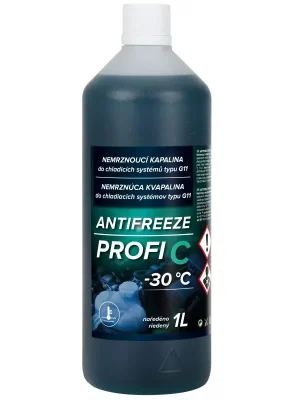 Vysoce Kvalitní Chladící kapalina Antifreeze Profi C - 1l Readymix -30°C