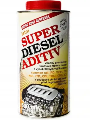 Diesel aditiv VIF Super do nafty letní 500ml Vysoce Kvalitní