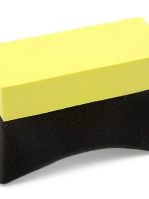 Houbička / aplikátor na pneumatiky Basic 95x35x65mm - zakřivená Cenový Hit