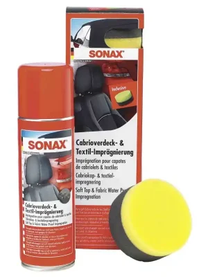 Sonax Impregnace kabrio a textilií - sprej 300ml Zlevněný