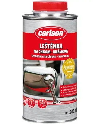 Leštěnka na chrom a kovové povrchy Carlson - krémová 500ml Sleva