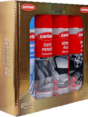 Sleva Dárková sada autokosmetiky Carlson Golden Edition - zimní