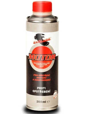 Víkendová Akce Ekolube Motor pro ošetření motorů a kompresorů proti opotřebení 350ml - koncentrát PTFE a hBN v syntetickém oleji