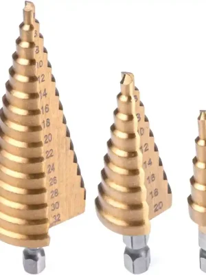 Vrtáky stupňovité - sada 3 díly Koupit Online