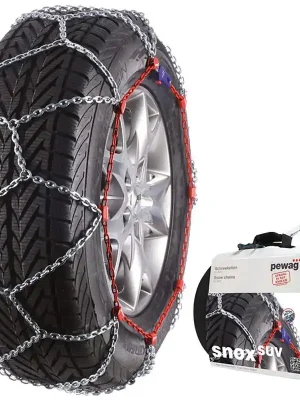 Sněhové řetězy Pewag Snox SUV pro dodávky / Off-Road / 4x4 / SUV / MPV do hmotnosti vozidla 3.5t - velikost SXV 580 Sezónní Sleva