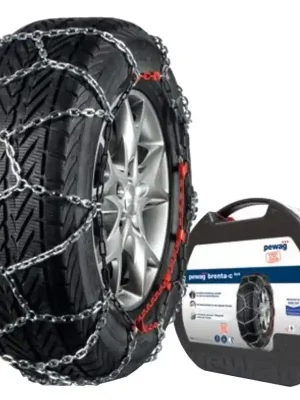 Přímo Od Výrobce Sněhové řetězy Pewag Brenta-C 4x4 pro dodávky / Off-Road / 4x4 / SUV / MPV do hmotnosti vozidla 3.5t - velikost XMR 81 V